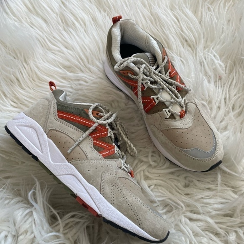 Karhu Fusion 2.0 sand orange leather sneakers size‎ 40